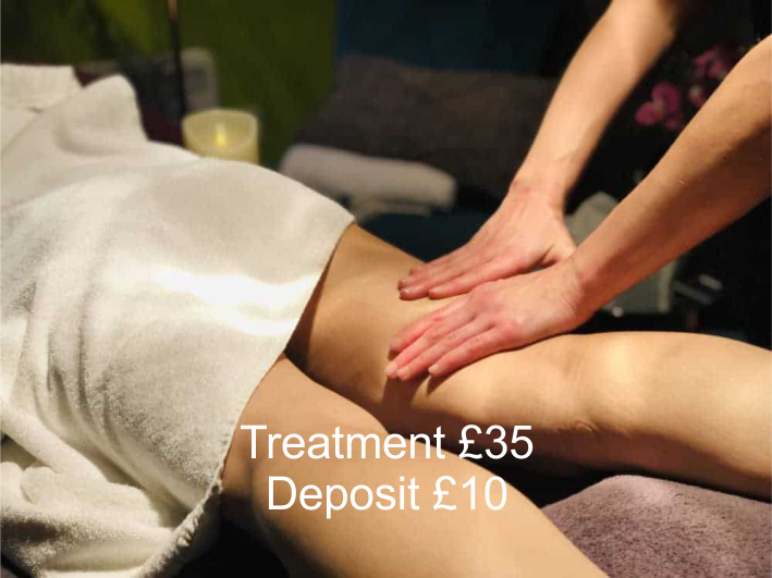 Deep tissue legs and feet Massage