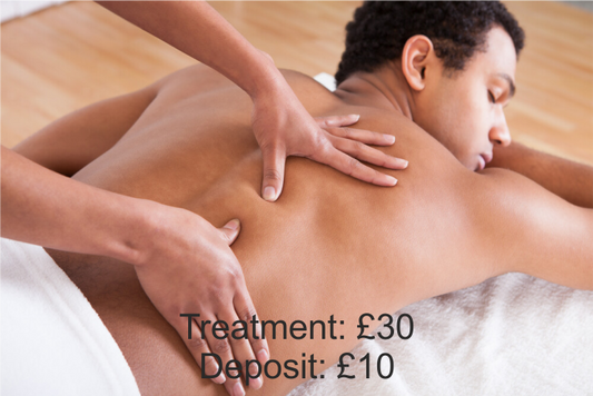 Swedish Back, Neck and Shoulder Massage